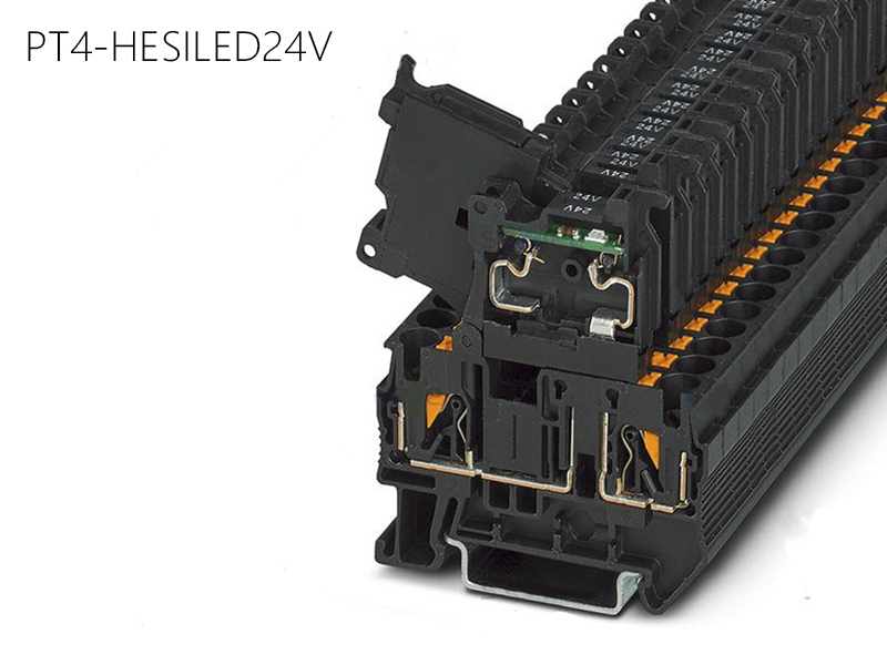 世麥德 保險(xiǎn)絲接線端子 PT4-HESILED24V